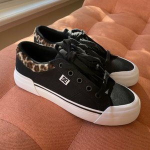 New DC Sneakers with leopard trim